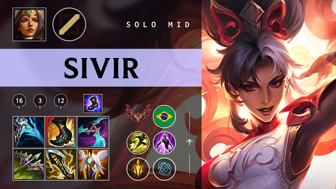 Sivir Mid vs Hwei - BR Grandmaster Patch 26.03