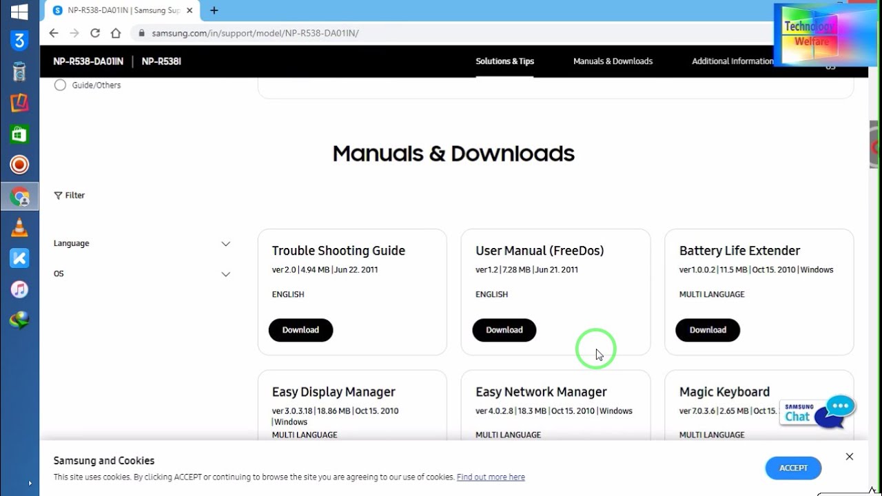 #SamsungLaptop/PC-Download Samsung Drivers | How to Install Samsung Drivers 2021