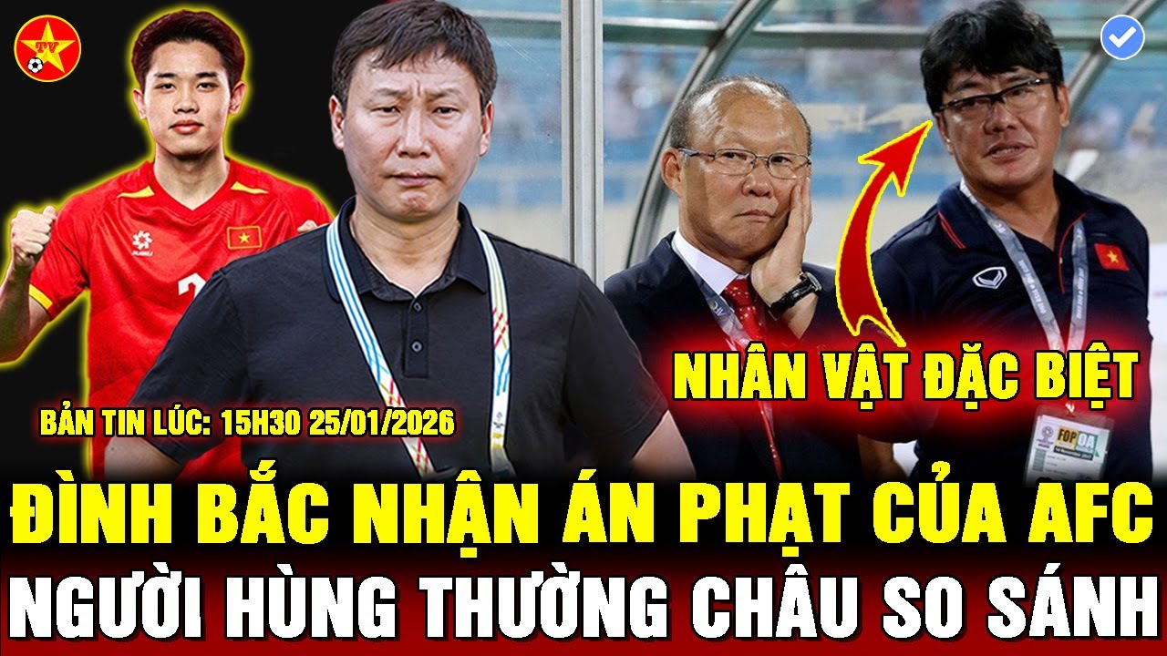 💖ĐÌNH BẮC CHÍNH THỨC NHẬN ÁN PHẠT, BÍ MẬT TÂM SỰ CỦA HLV KIM, U23 NĂM 2026 KHÔNG KÉM LỨA THƯỜNG CHÂU