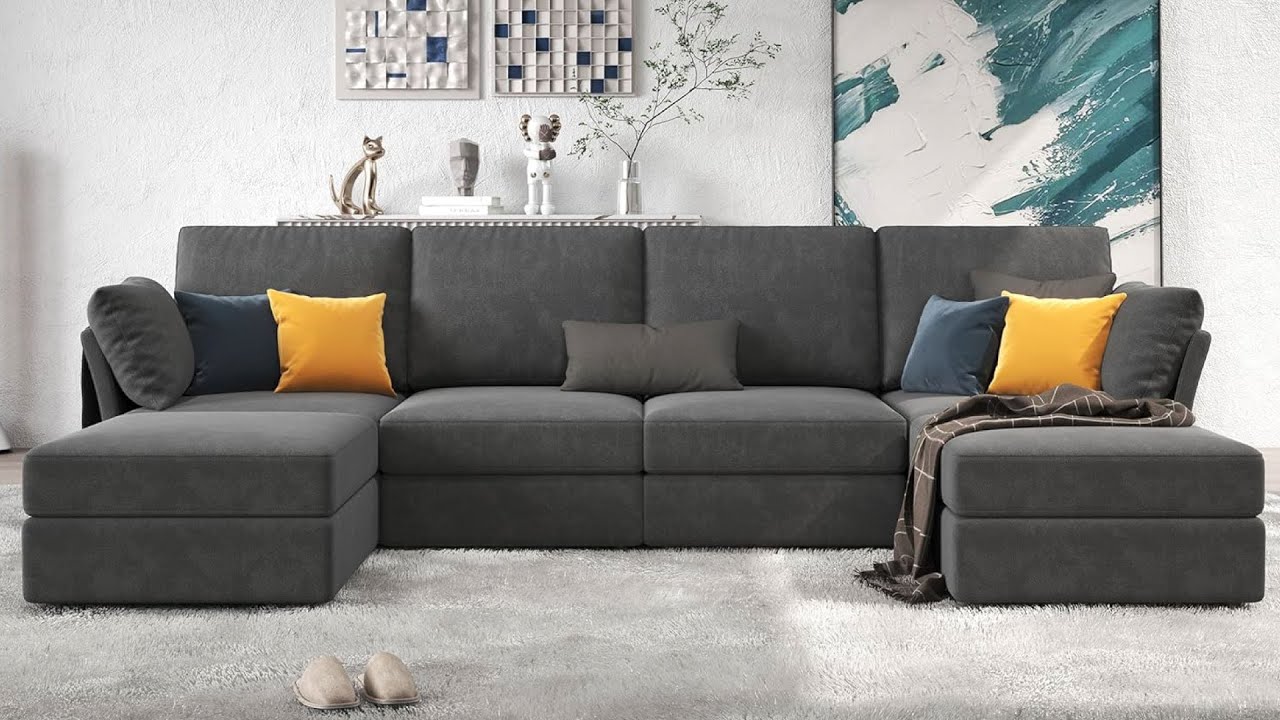 VANACC 131 Inches Modular Sectional Sofa For Home Buying Guide