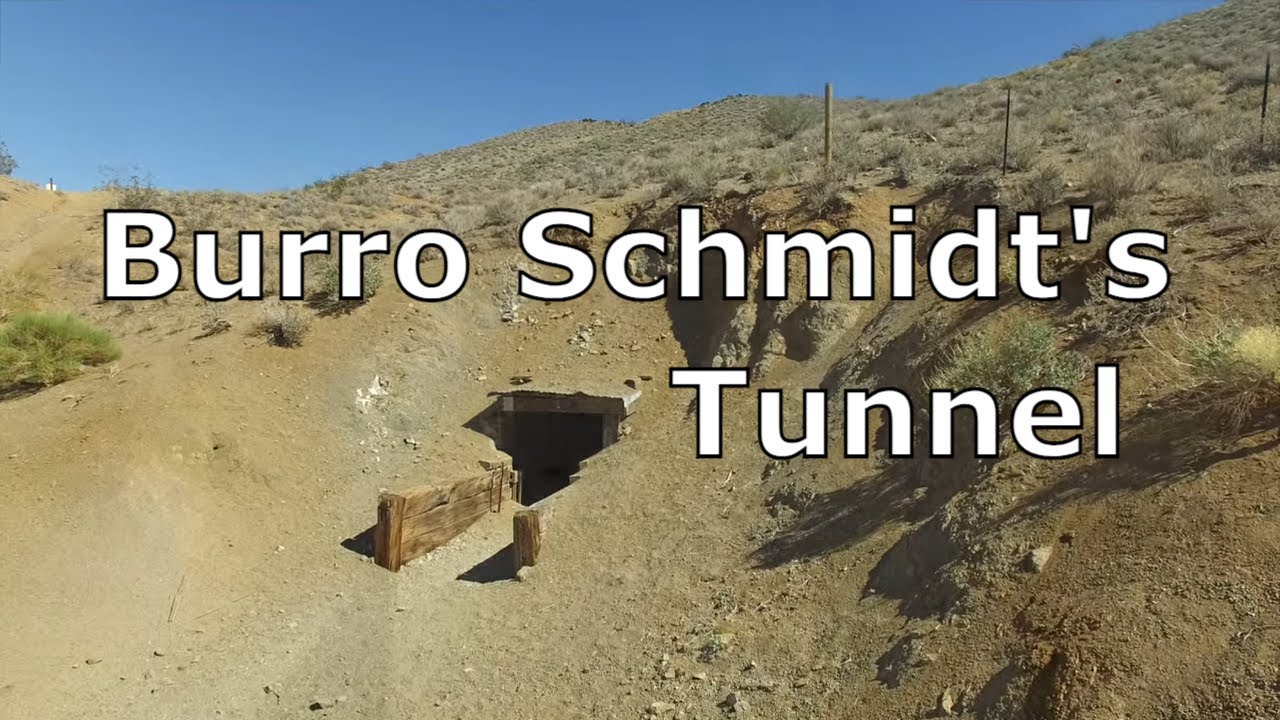 Burro Schmidt's Tunnel Mojave Desert