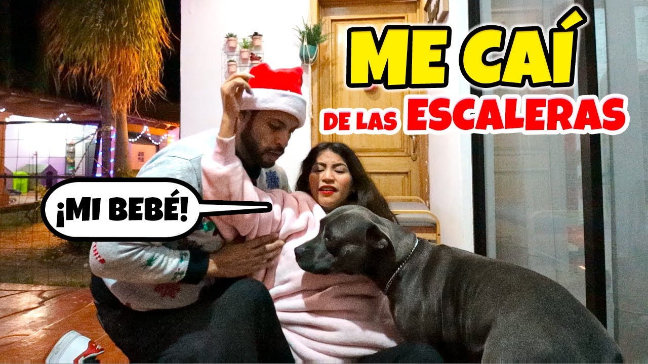 Me caí de las escaleras😭Mi novio se preocupa por nuestro bebé!| BROMA MUY EXTREMA 🙊