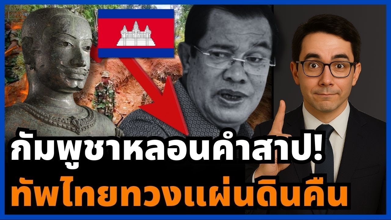 ฮุนเซนกลัวคำสาปพันปี? กัมพูชาวุ่นวาย จ่อสิ้นชาติ ขวัญทัพแตก ไทยยึดแผ่นดินคืน!