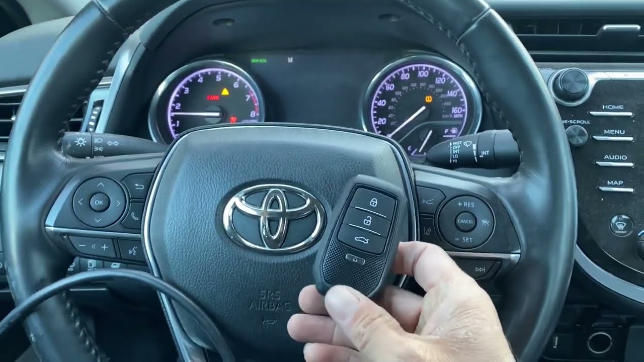 Утеряны все смарт-ключи Toyota Camry 2020 года с использованием Autel IM608 Pro2 + APB112 + Xhors...