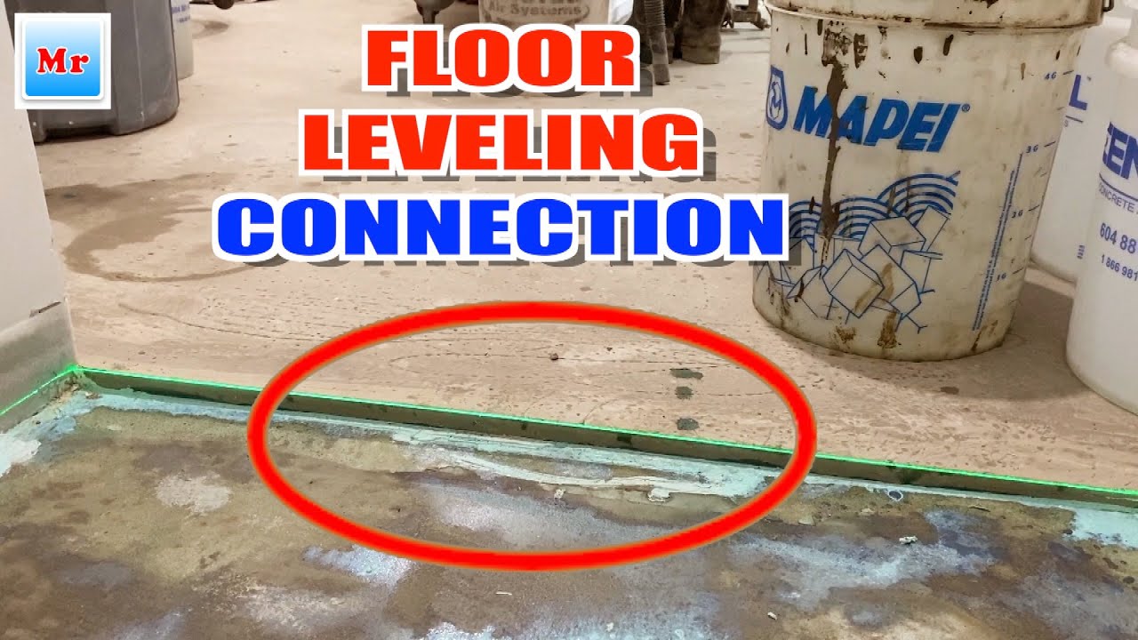 Easy Floor Leveling Hack: Connect Separate Rooms