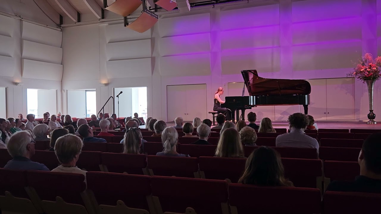 Antonia Miller performs at Helsingborg Piano Festival