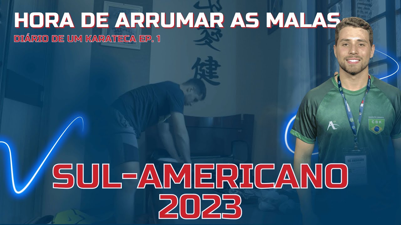 HORA DE ARRUMAR AS MALAS E PARTIR PARA O SULA! (DIARIO DE UM KARATECA) EP.1 (PARTE 1)