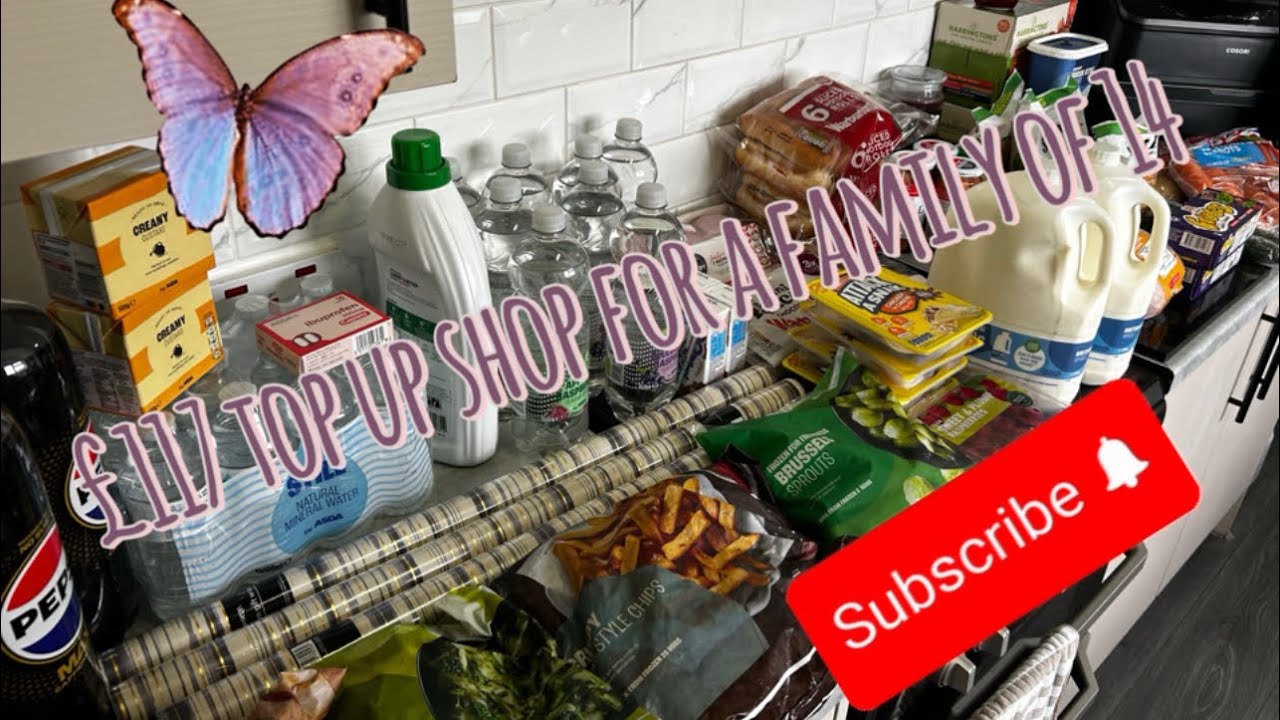 ДОСТАВКА ПРОДУКТОВ | ШОПИНГ ASDA НА 117 ФУНТОВ СТЕРЛИНГОВ, октябрь 2025 г.