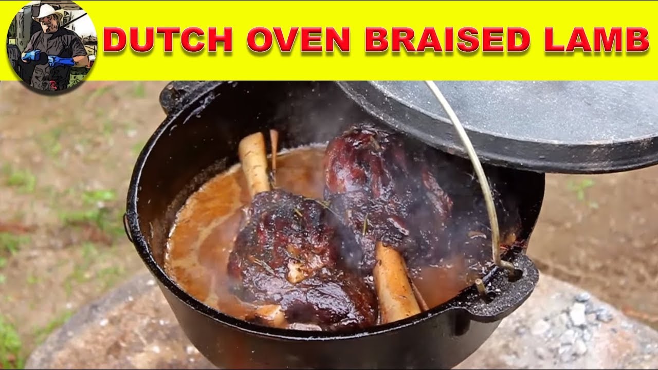 Black Iron Braised Lamb Shank