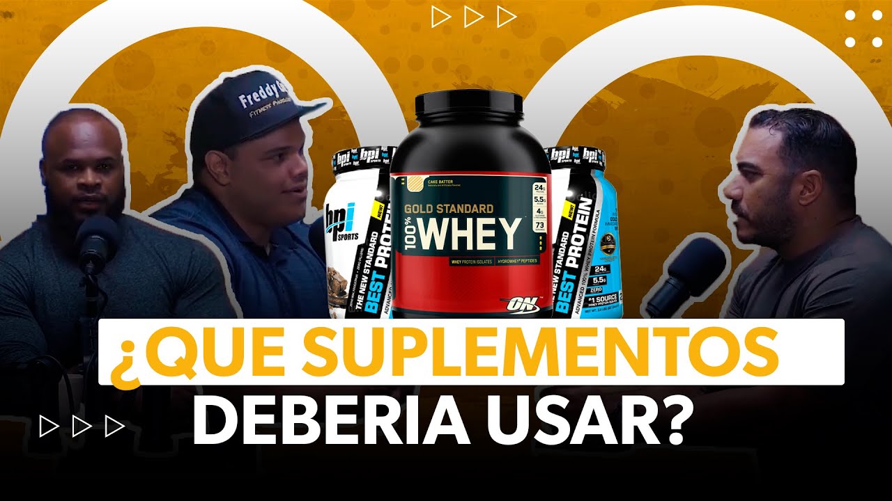 LA INTERROGANTE SOBRE ¿QUE SUPLEMENTOS DEBERIAS USAR?