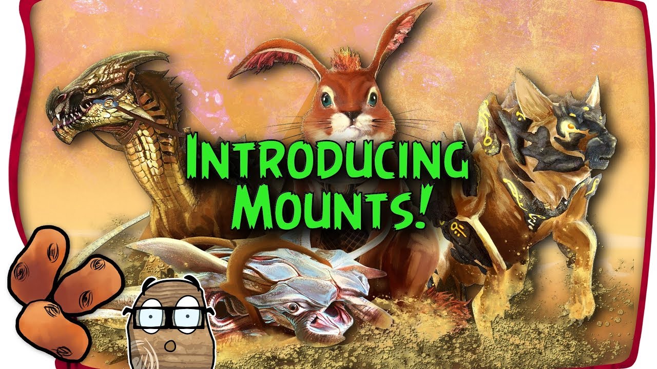 Guild Wars 2 Path of Fire - Introducing Mounts