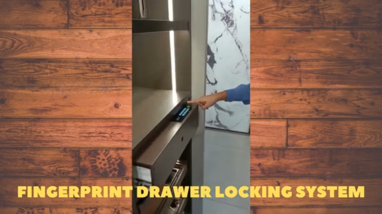 Fingerprint Drawer Safe Locking System