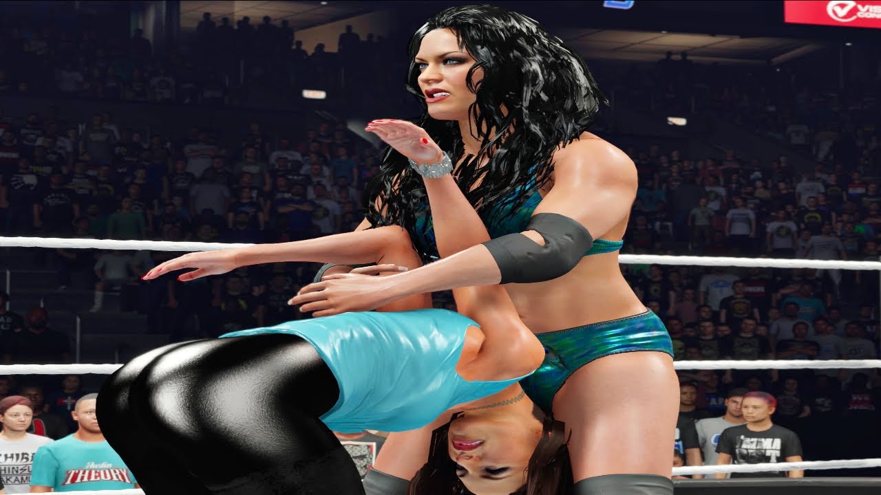 CHYNA HUMILIATES STEPHANIE MCMAHON - Stephanie McMahon vs Chyna - WWE 2K25