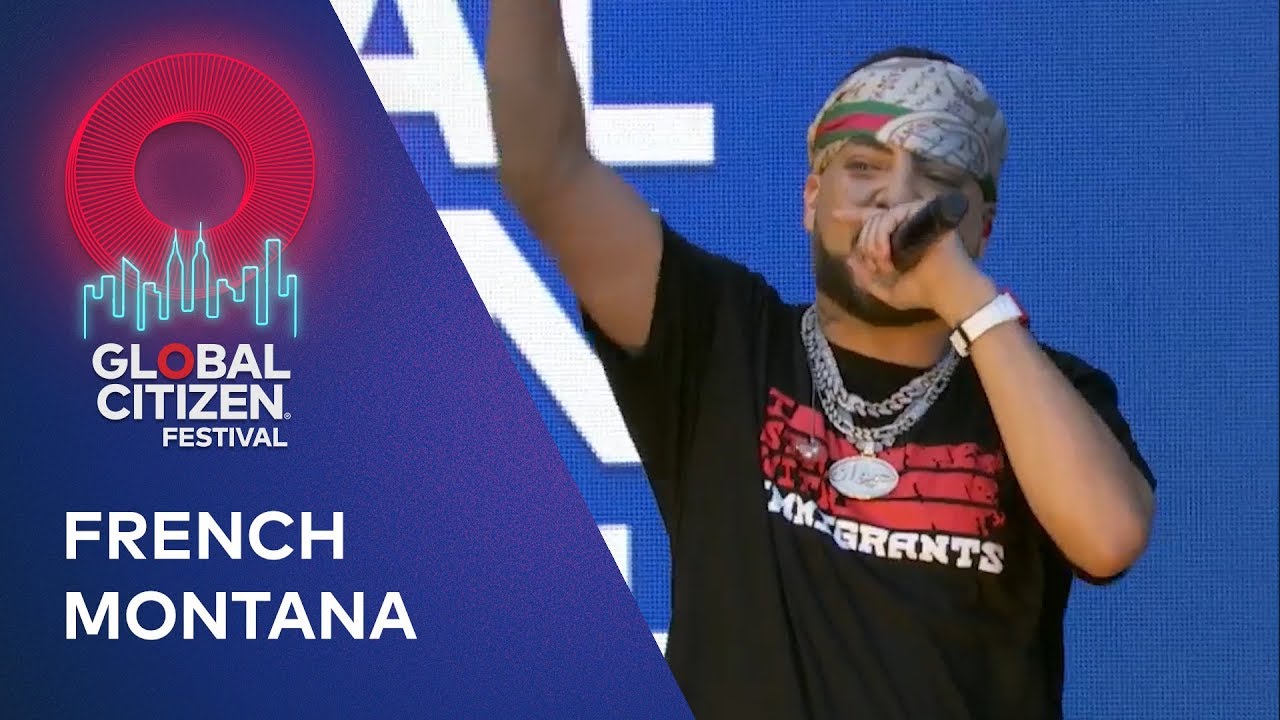 French Montana performs No Stylist | Global Citizen Festival NYC 2019