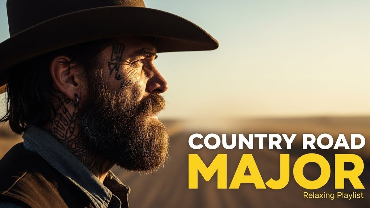 Country Road Major Warm Drive Music for Peaceful Highways, Open Fields and Bright Morning Mood