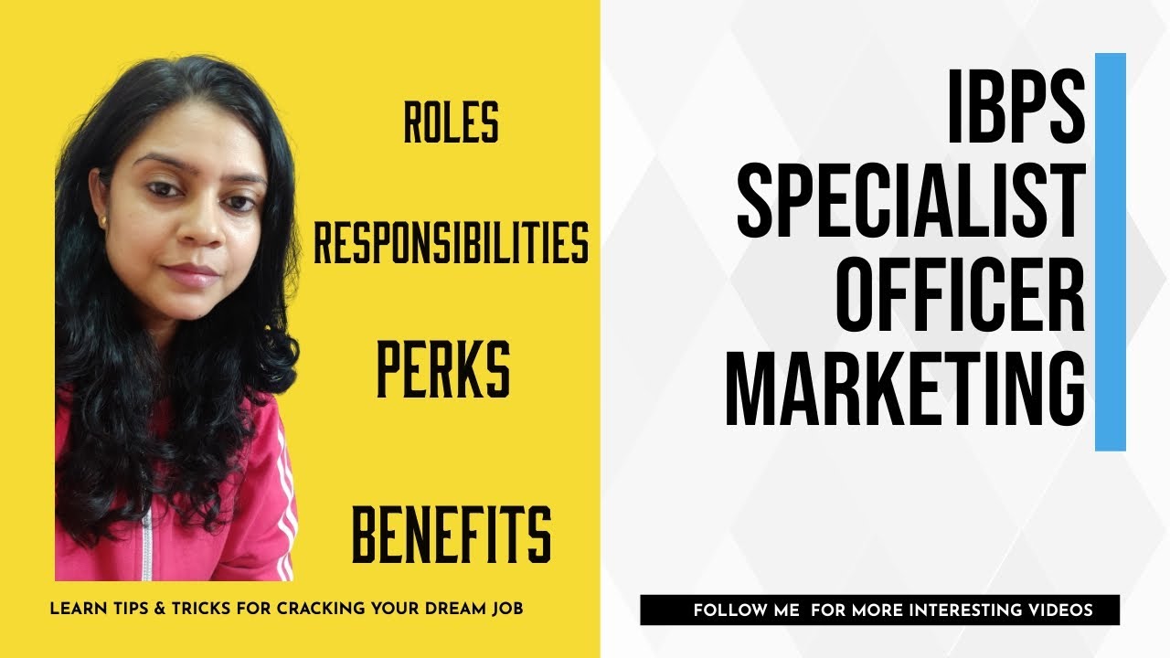 Roles & Responsibilities Of a Specialist Officer Marketing l Ex.Specialist Officer Marketingl