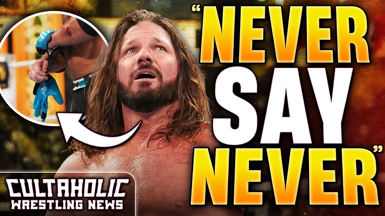AJ Styles DOESN&rsquo;T Rule Out In-Ring Return | CM Punk On Retirement & WWE WrestleMania 42 Main Event