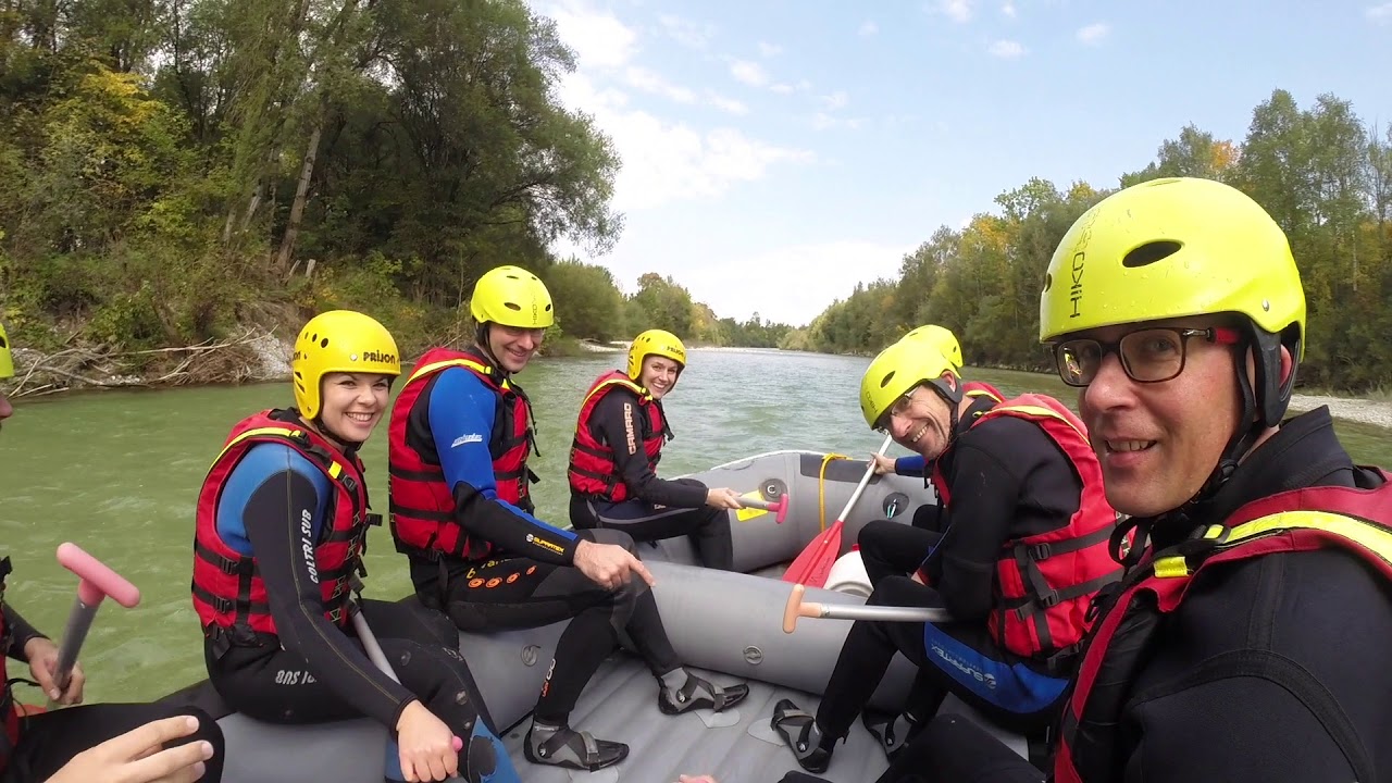 Rafting in Lenggries