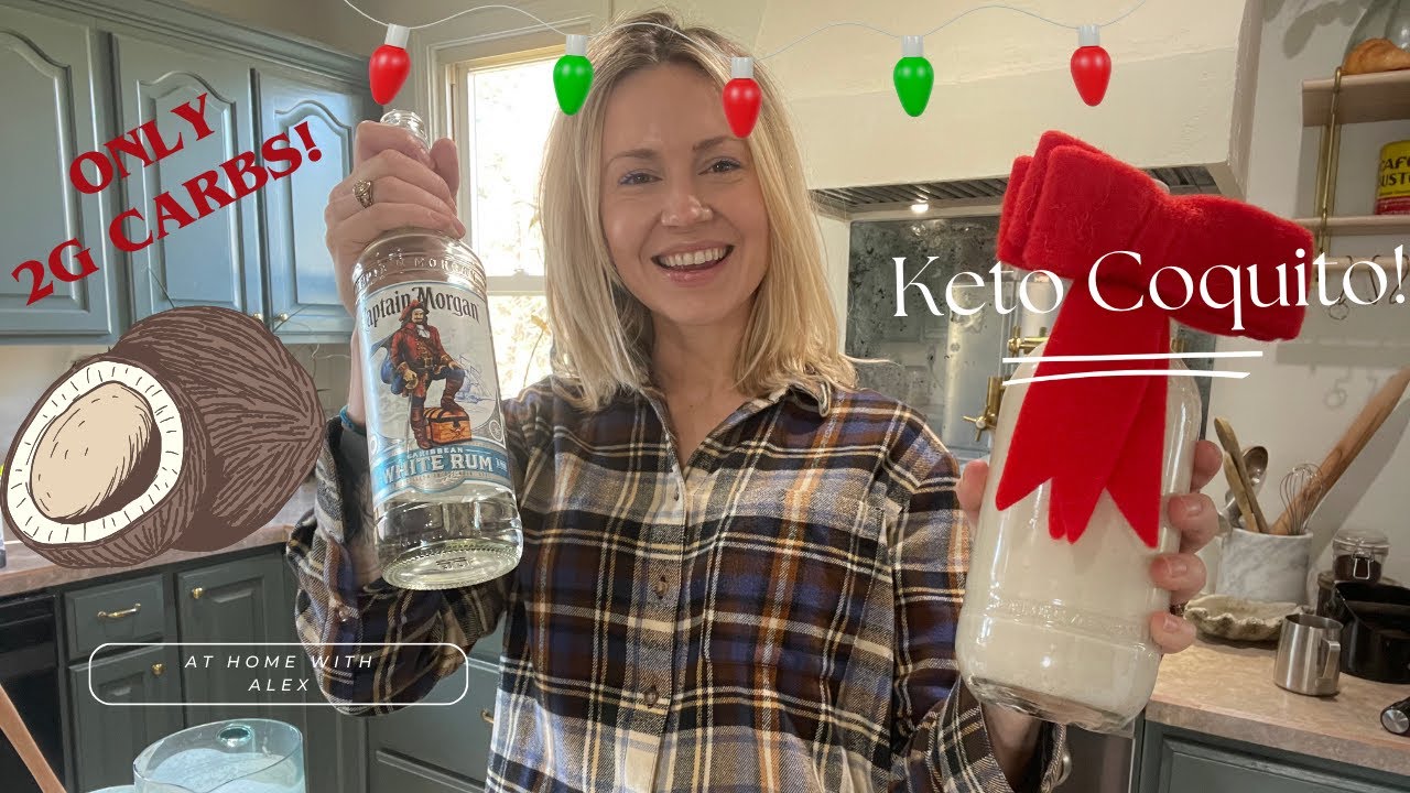 Keto Coquito: Easy Puerto Rican eggnog!