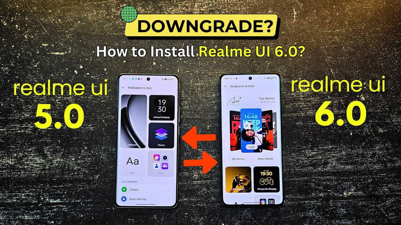 Realme UI 5.0 me Roll back kaise kare ?| Downgrade Realme UI 6.0 to Realme UI 5.0 (ft Realme GT 6T)