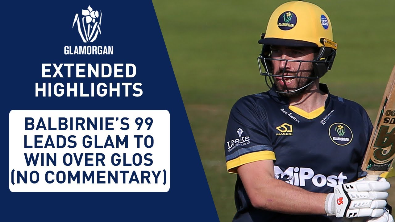 Glam v Glos - Full Highlights, No Commentary