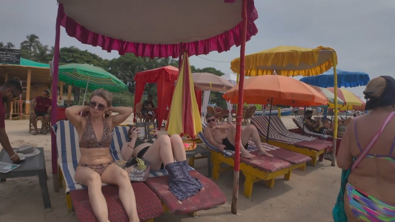 Walk through Arambol Beach,Goa Part 1