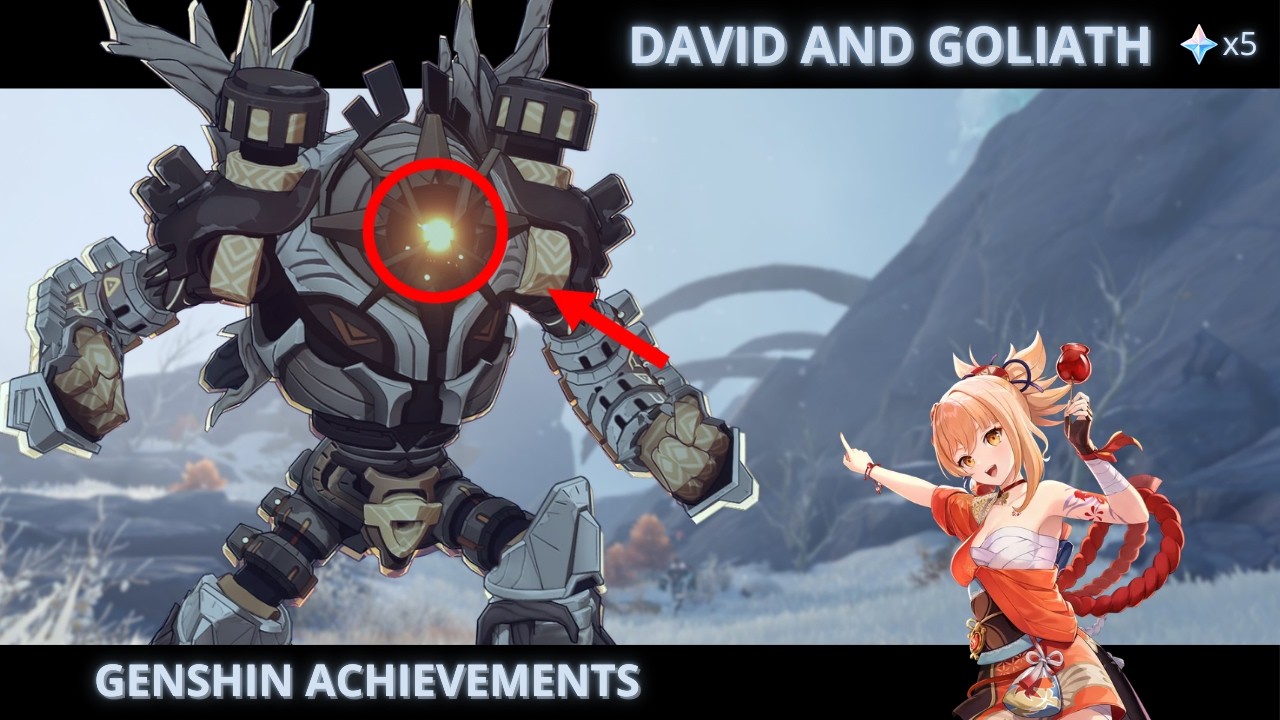 Genshin Impact Achievement Guide : David and Goliath