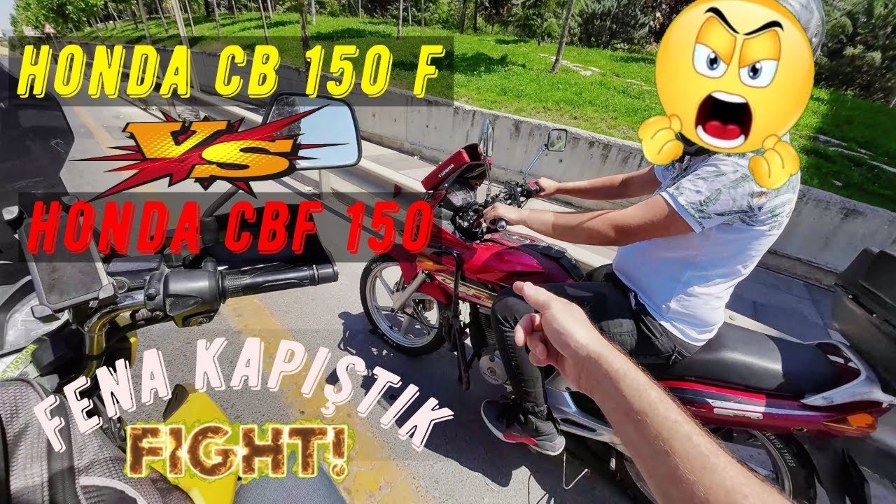 Honda CB 150 F vs Honda CBF 150 Kapışması//Sizce Kim Alır??