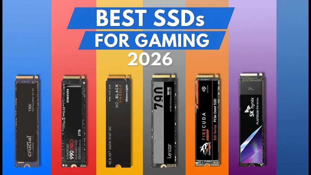 Best SSDs for Gaming & PC Builds 2026 - My Top 5 Picks