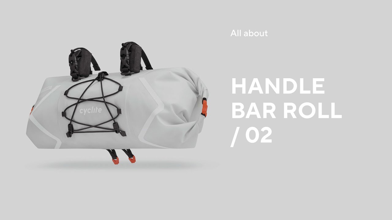 HANDLE BAR ROLL BAG / 02 — Bikepacking Lenkertasche — Montage und Funktionen | CYCLITE