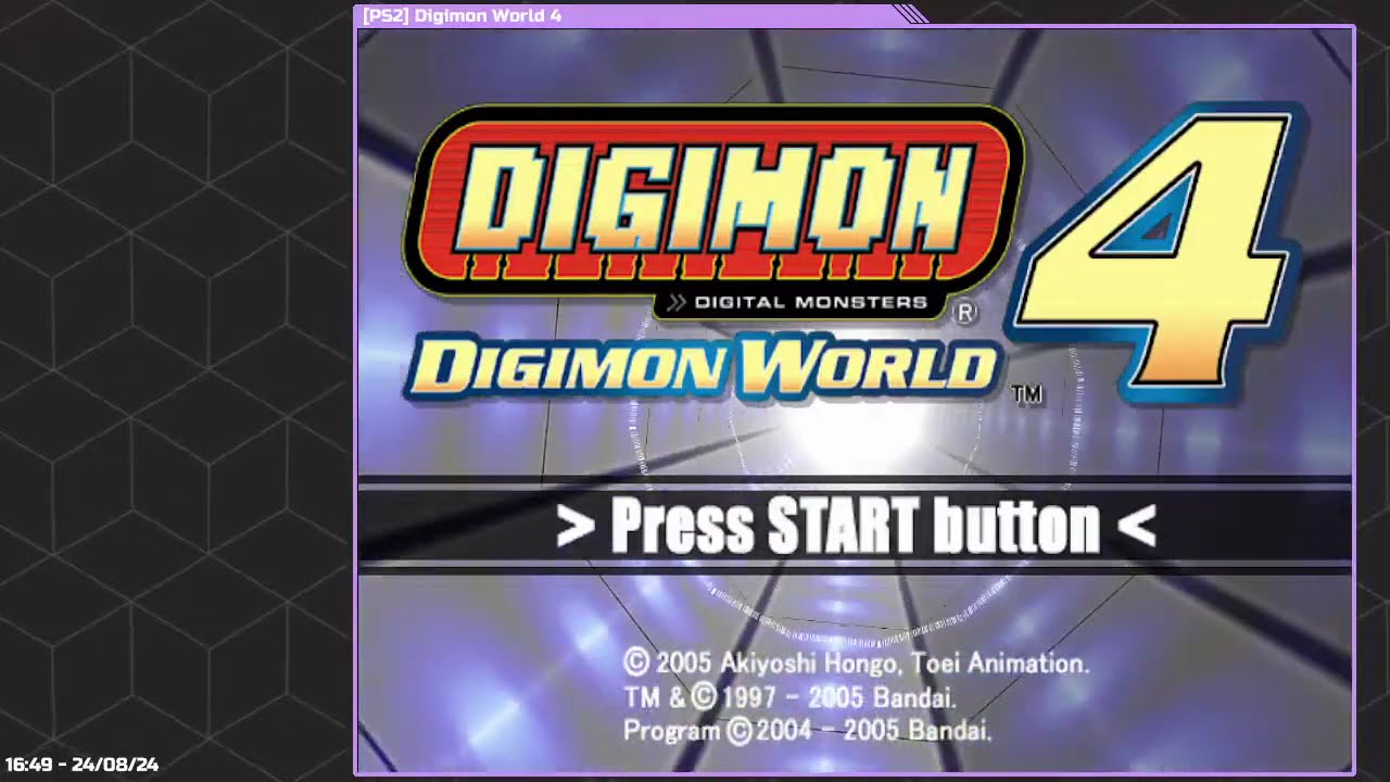 [PS2] Digimon World 4 #2 ~ Estou levemente farmado!