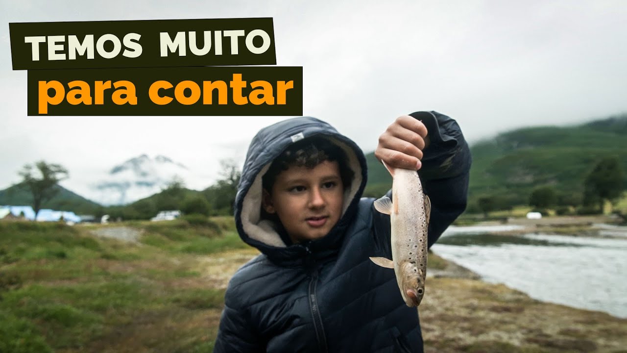 É hora de contar tudo que fizemos no USHUAIA com nossos FILHOS