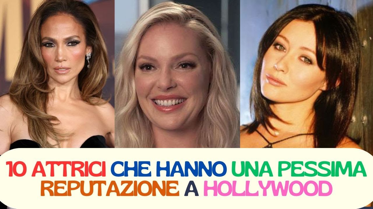 LE 10 ATTRICI Pi&ugrave; Antipatiche di Hollywood: Scandali e Segreti dal Set!