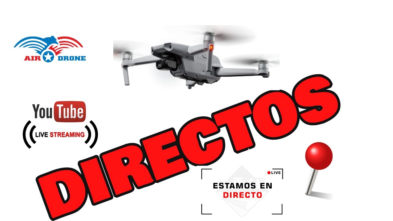 🔴 1ª Prueba de Vuelo en directo #directo #drone #dronevideo