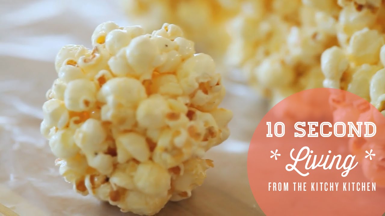 How to Make Popcorn Balls // 10 Second Living