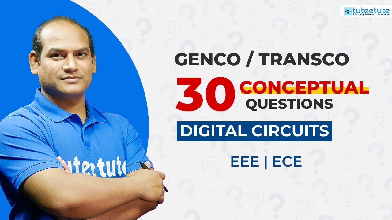 Genco / Transco | 30 Conceptual Questions |  Digital Circuits #genco #transco #tsgenco #questions