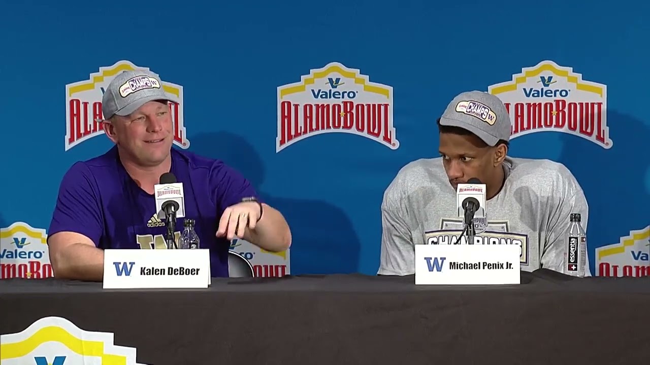 Kaleb DeBoer 'fired up' about future of Washington football | 2022 Alamo Bowl