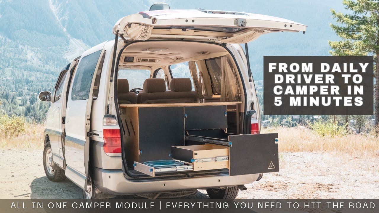 This Camping Module Turns Your Van into a Camper FAST