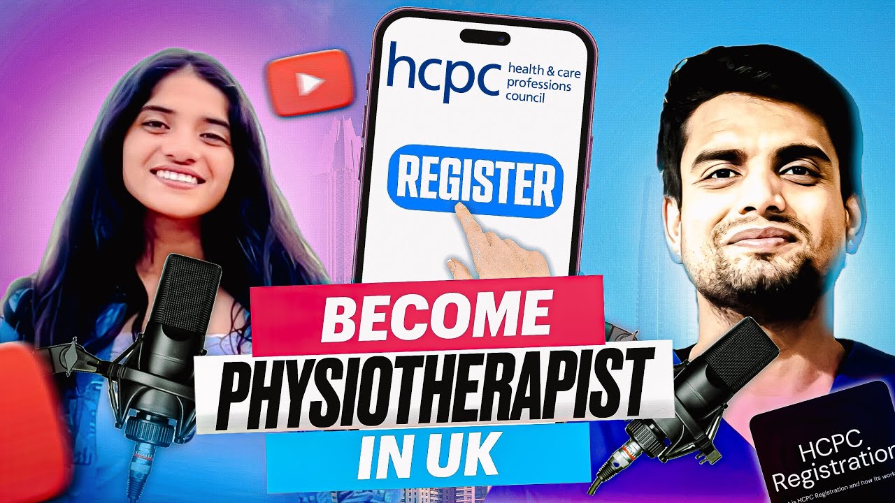 Become Physiotherapist in UK 🇬🇧 | HCPC REGISTRATION 🇬🇧 #nhs #physiotherapy