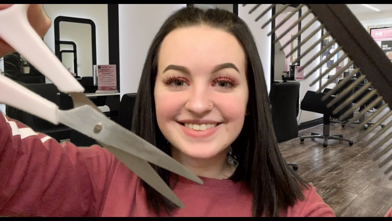 [ASMR] Hair Cut & Style
