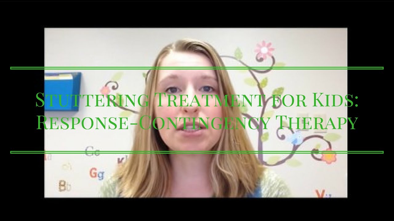 Stuttering Treatment for Kids: Response-Contingency Therapy