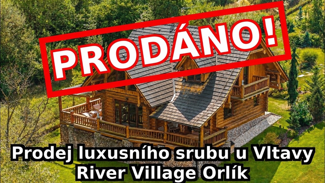 Prodej luxusního srubu u Vltavy – River Village Orlík, Albrechtice nad Vltavou - Újezd