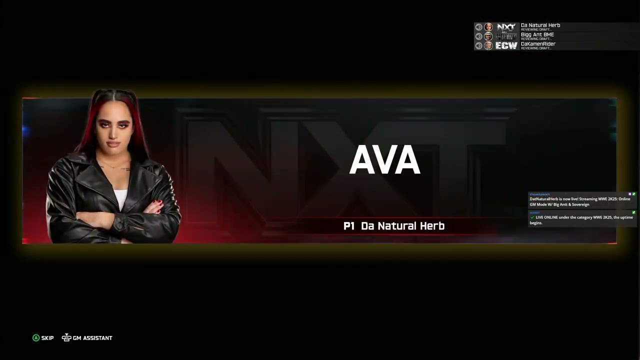 WWE 2K25 Online GM Mode W/ Big Antt & Sovereign