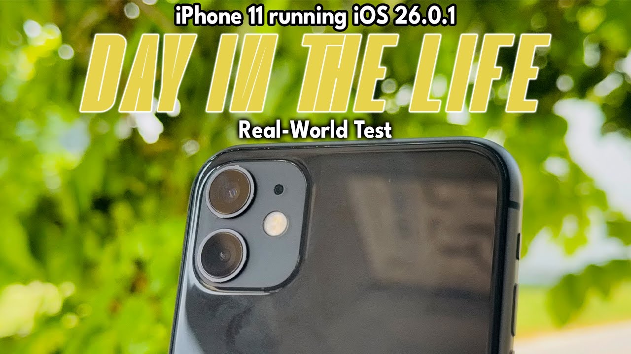 Тест iOS 26.0.1 в реальных условиях с использованием iPhone 11 (Один день из жизни)