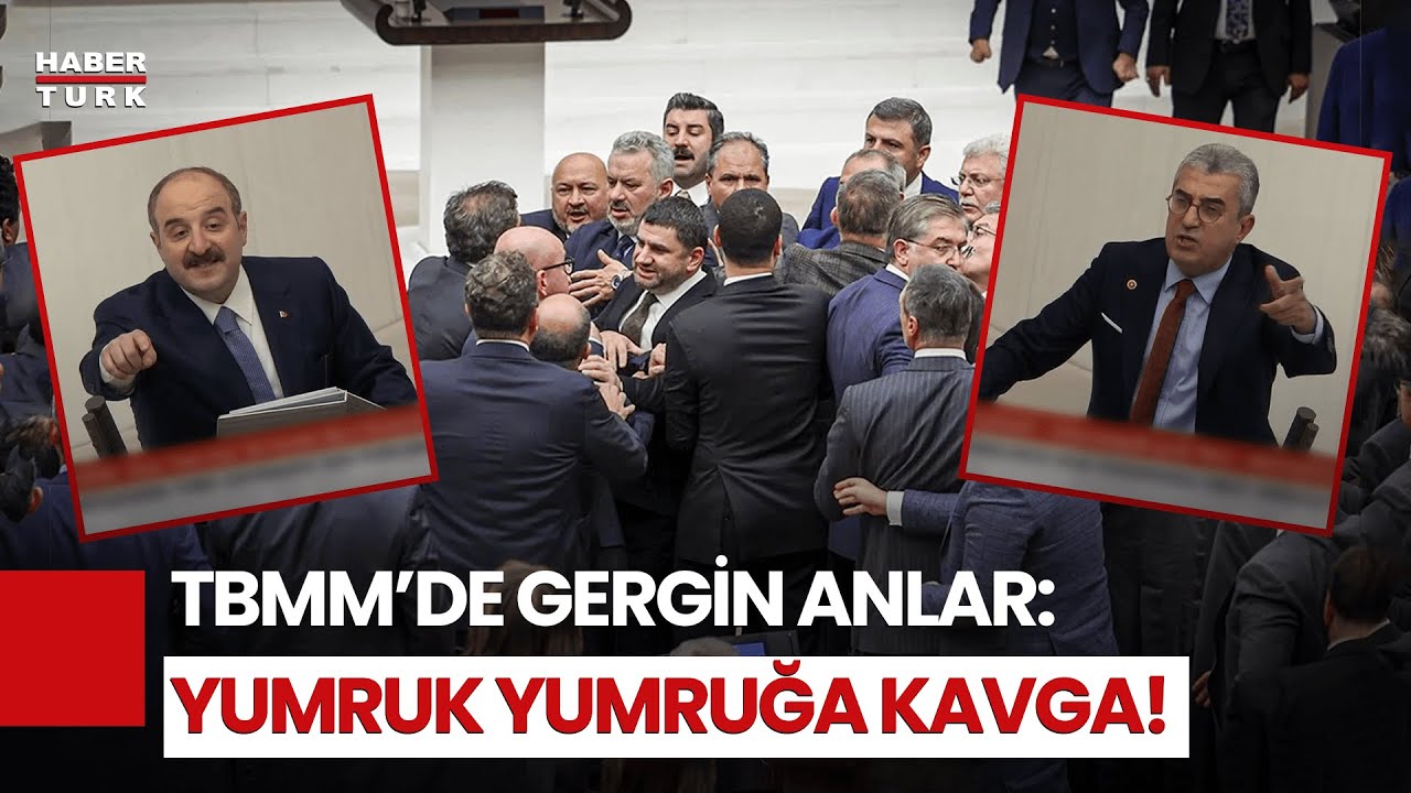 B&uuml;t&ccedil;e G&ouml;r&uuml;şmelerinde Gerilim Tırmandı: CHP Ve AKP Milletvekilleri Arasında Yumruklu Kavga &Ccedil;ıktı!