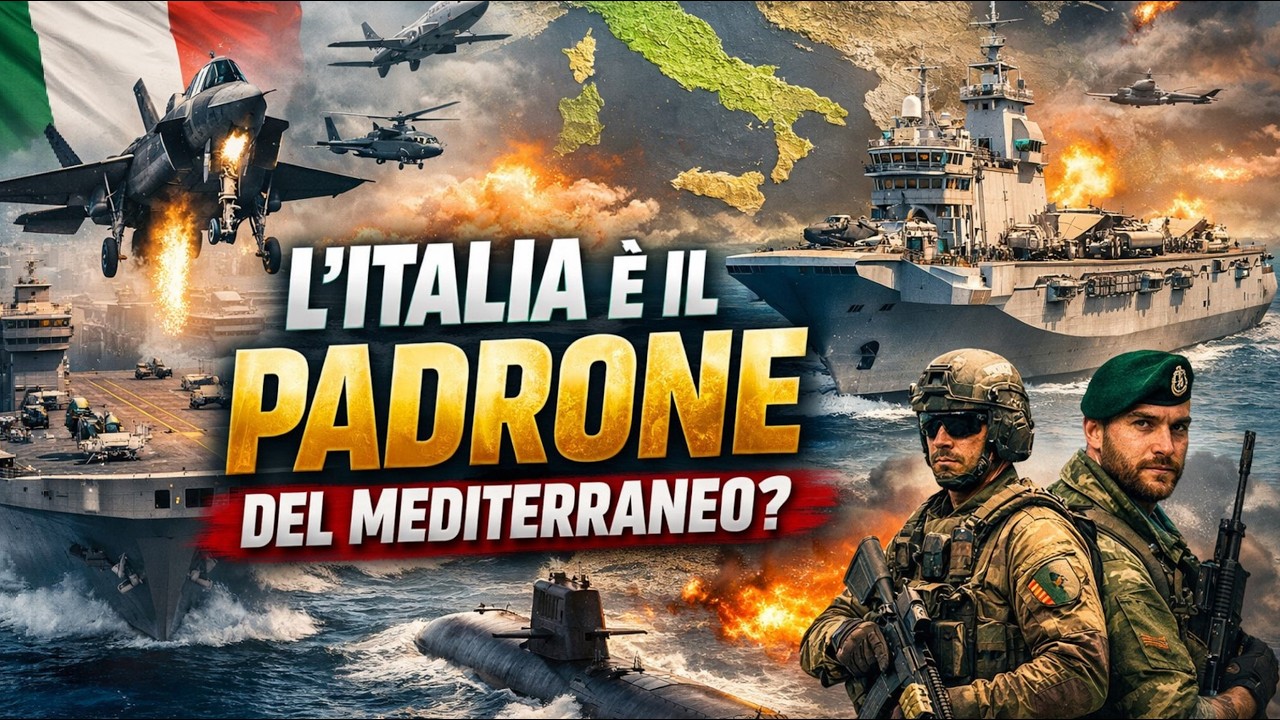 LA MARINA PIÙ POTENTE DEL MEDITERRANEO È L’ITALIA?