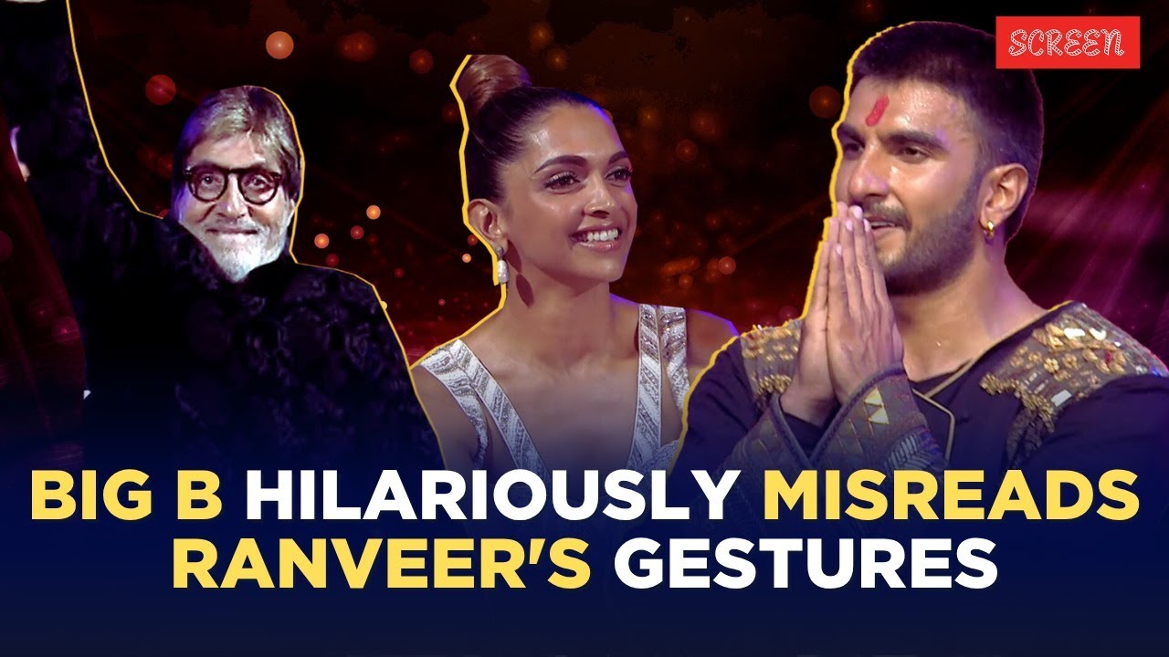 HILARIOUS 🤣 | Big B in Shock After Realising Ranveer’s Gesture Was for Deepika, Not Him | Screen