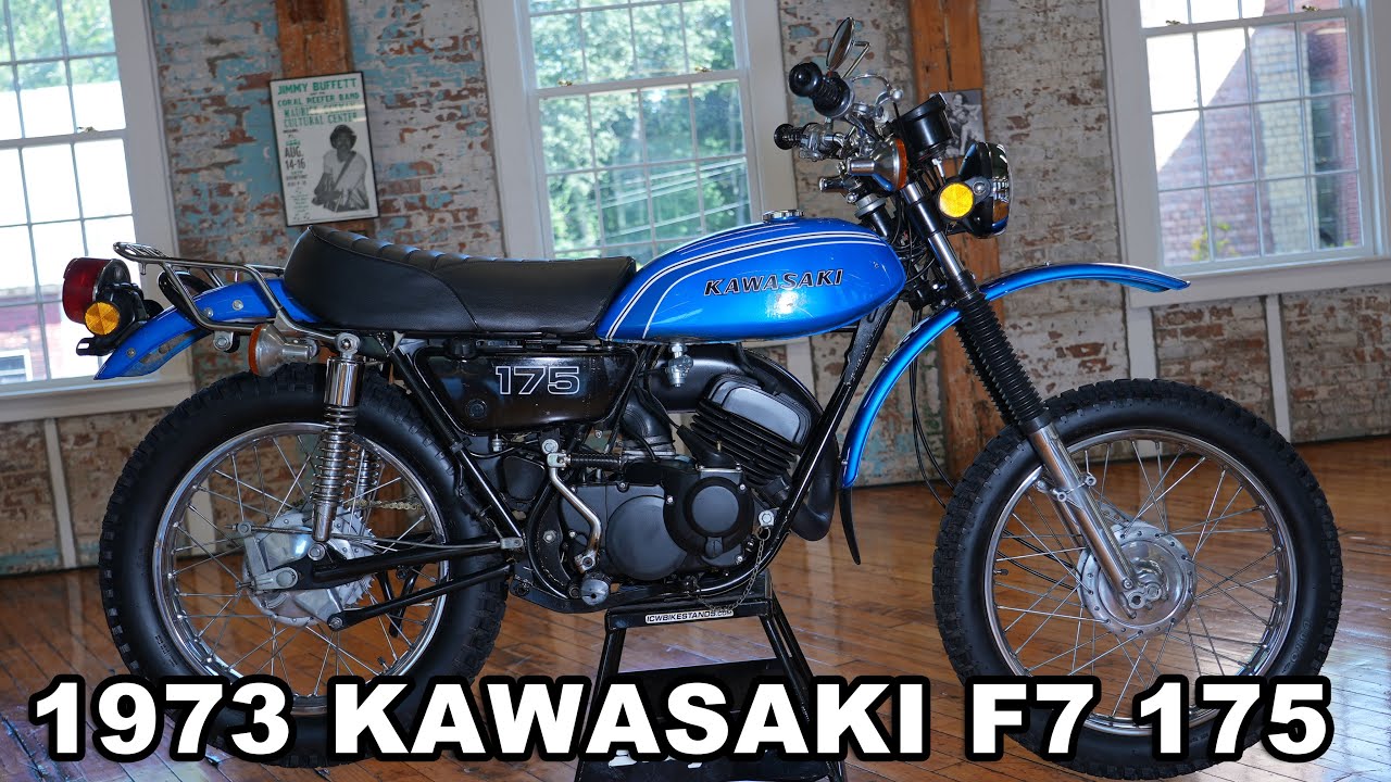 1973 KAWASAKI F7 175 2-тактный эндуро