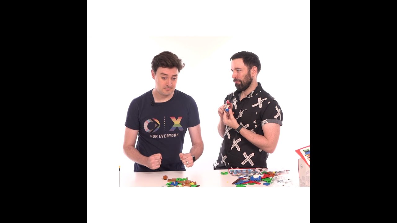 when you build Lego Super Mario with no instructions #shorts