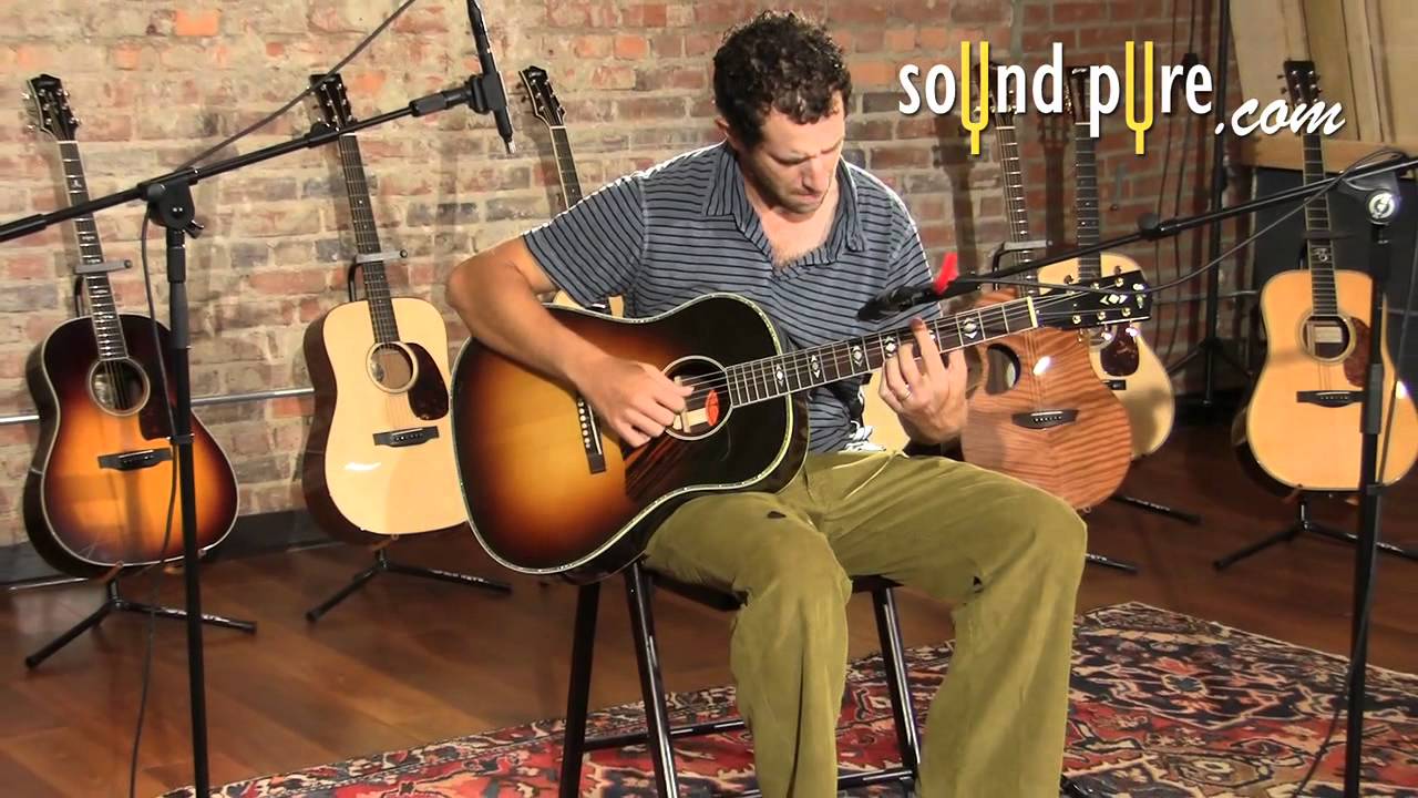 Gibson AJ Custom Shop Luthiers Choice Acoustic Guitar Demo
